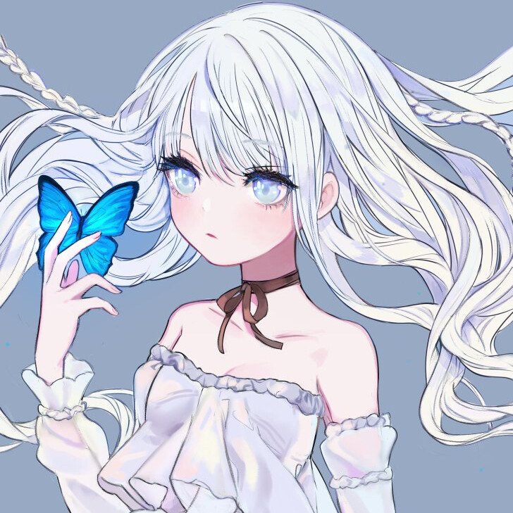 可爱卡通手绘女头像