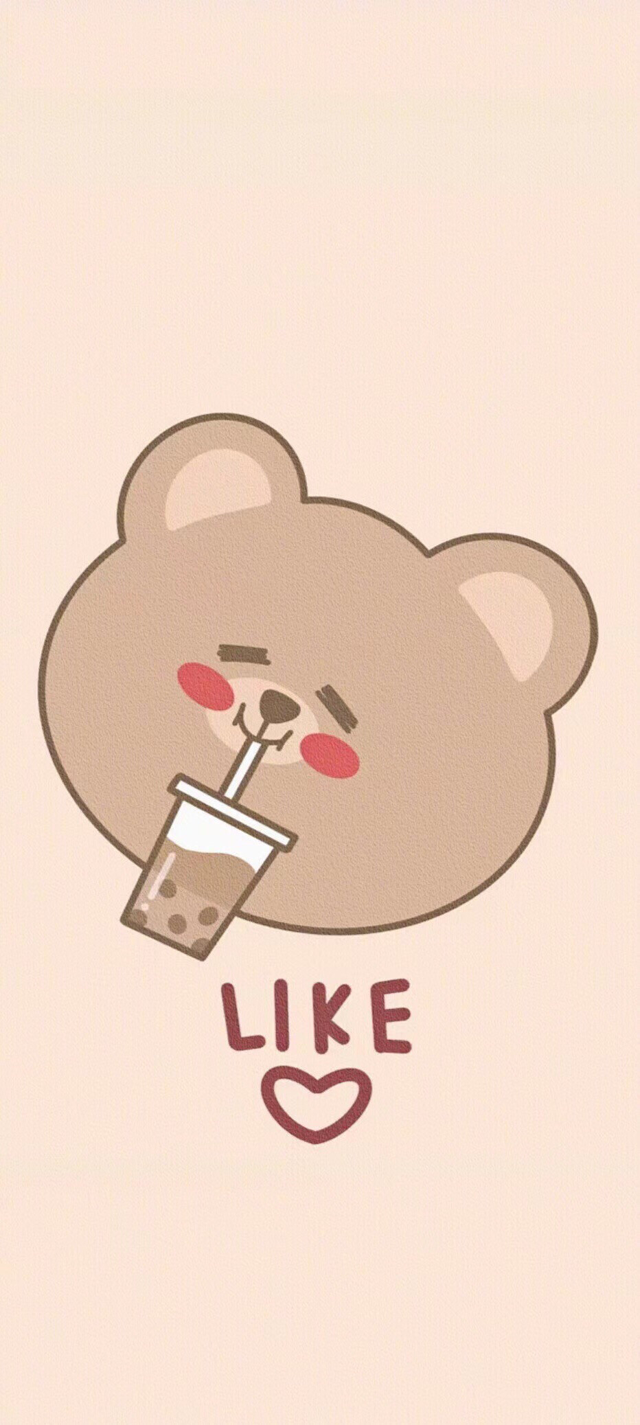 小熊壁纸素材背景图