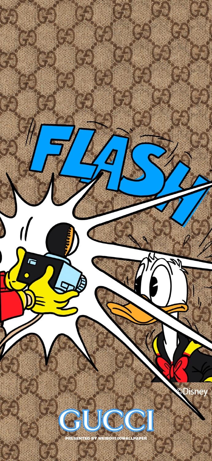 gucci唐老鸭壁纸