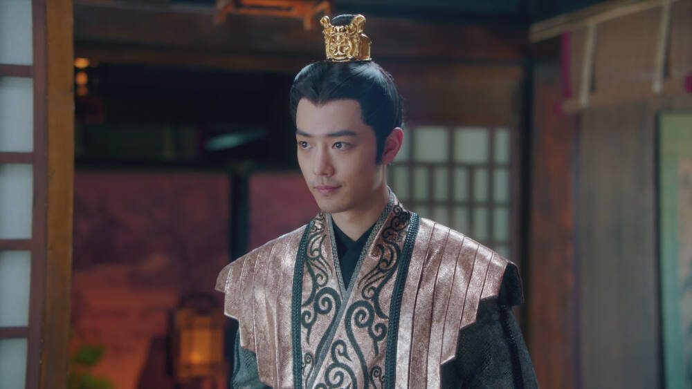 狼殿下,晋国川王李炬祺(肖战饰)截图.