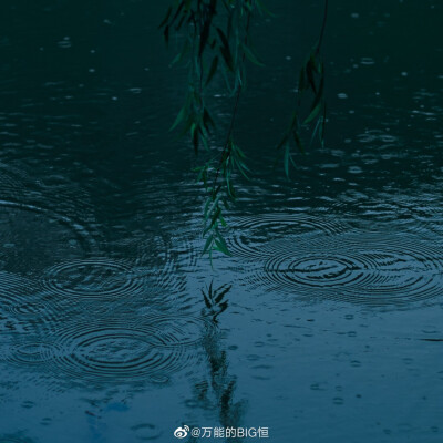 喜欢夏天的下雨天