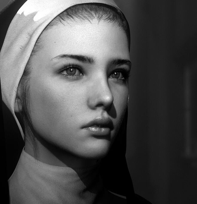 black and white ♥