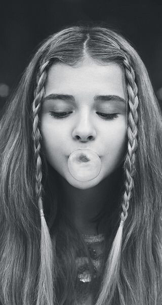 black and white ♥