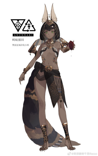 画师微博：资深搬砖干员Rocco