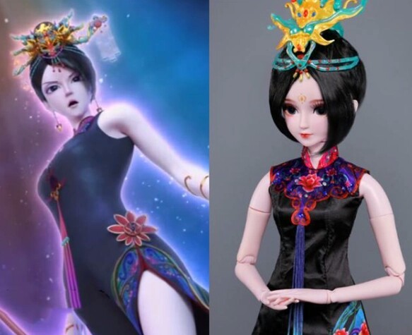 辛灵仙子娃娃一一叶罗丽精灵梦