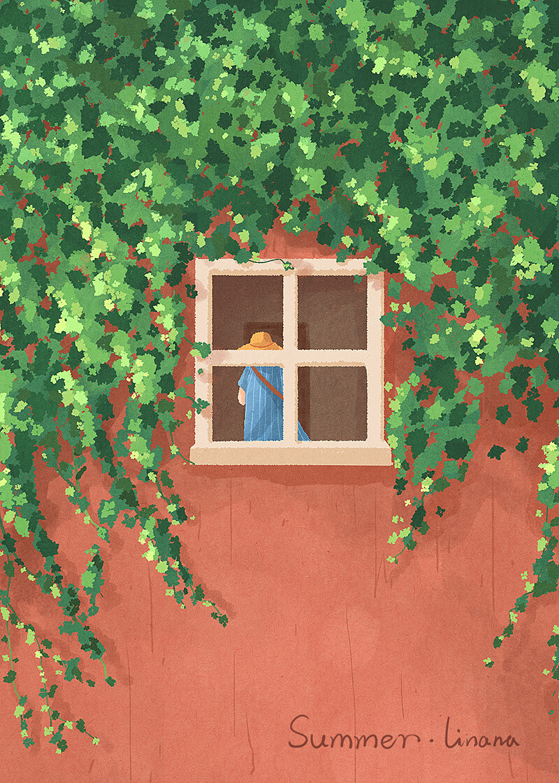 插画 手绘 设计 艺术 壁纸 美图