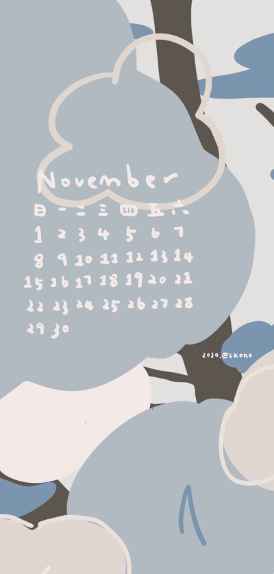 「 冬天快樂！」
November. ©️lkoko