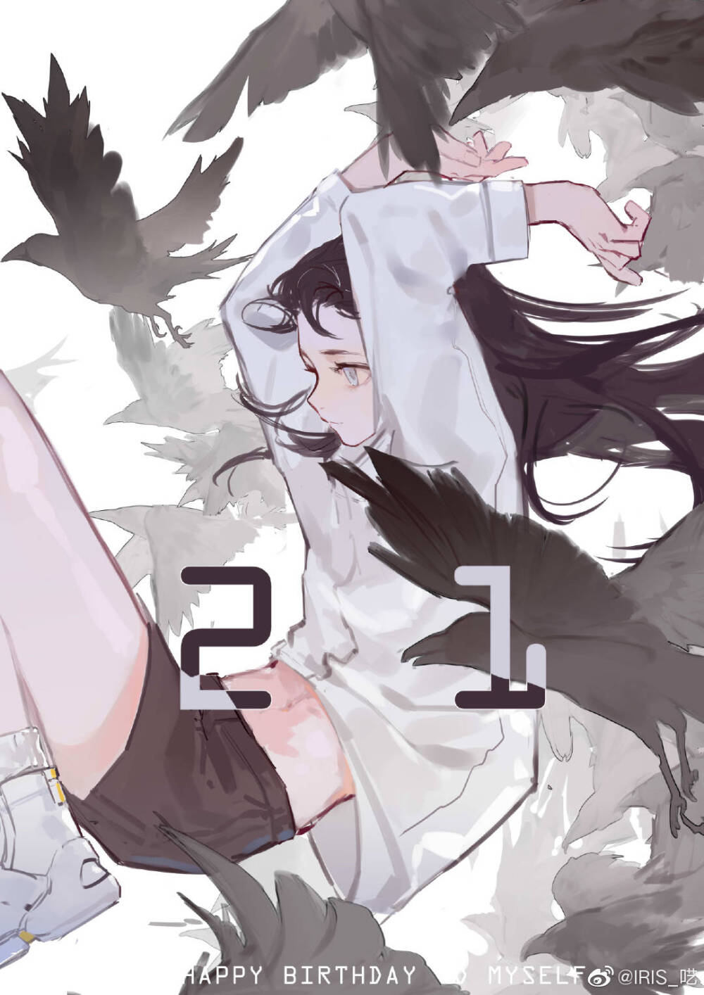 画师微博：IRIS_呓