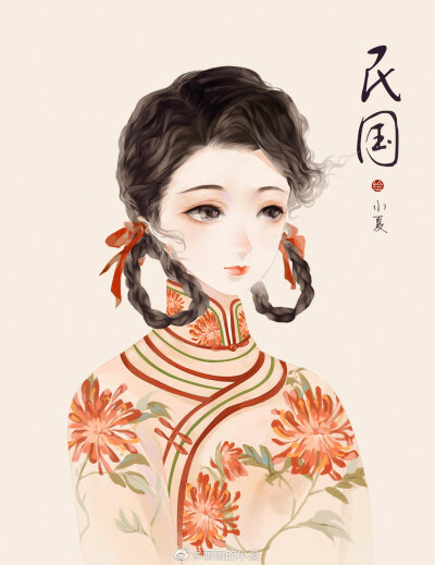 不同朝代女子的装扮