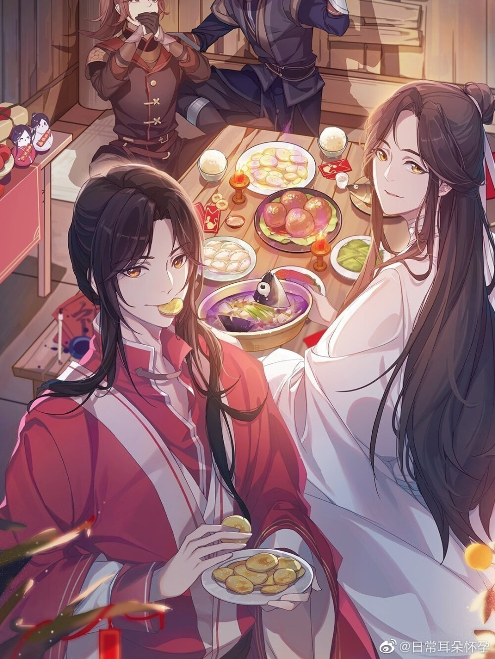 #原耽# #天官赐福#
天官赐福壁纸，抱图吱声啊 ​​​