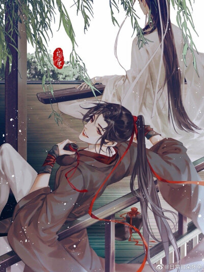 #原耽# #魔道祖师#
蓝湛：兄长，我想带一人回云深不知处。
蓝湛：带回去，藏起来！ ​​​