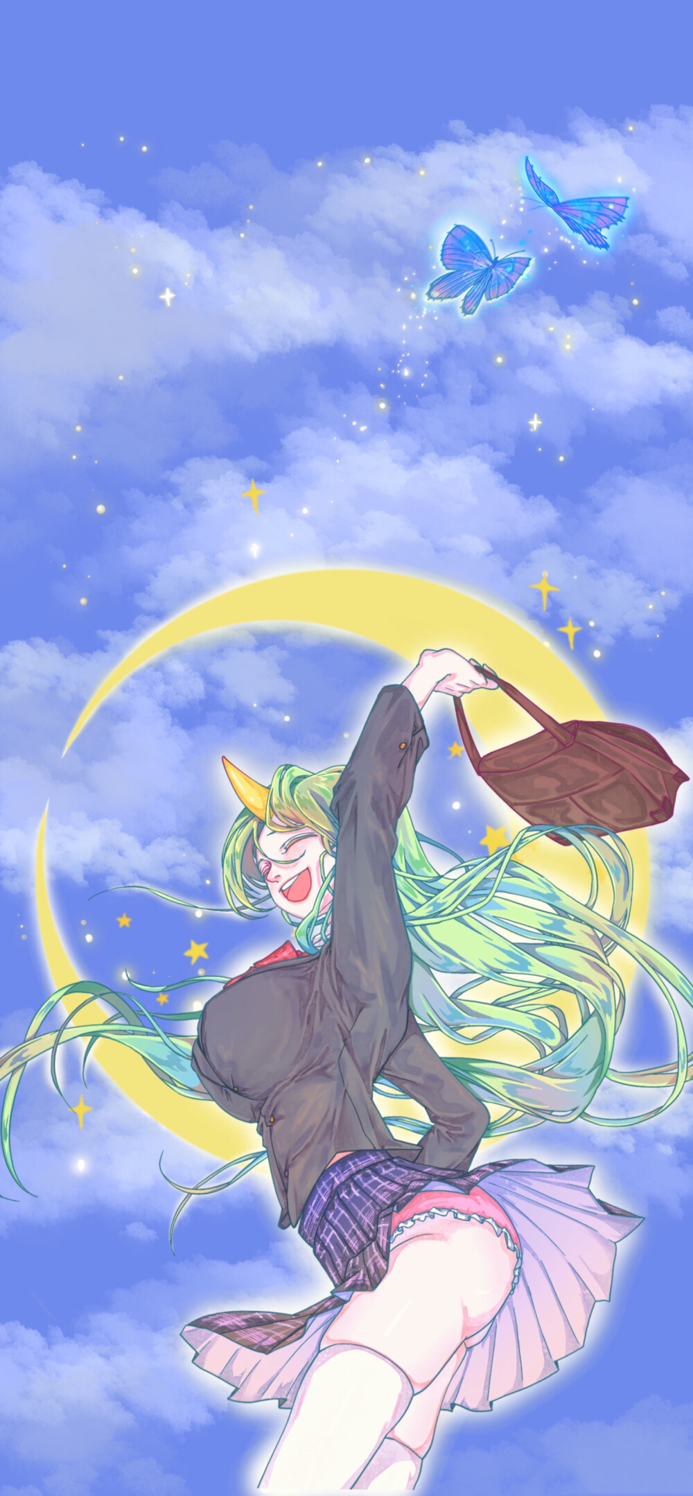 我托人间寄讯,邀雪称庆,为你捎来清佳冬令 画师/玫瑰机关枪