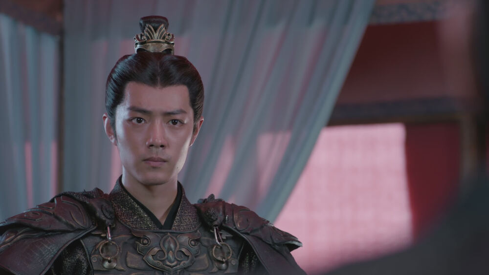 电视剧《狼殿下》截图,晋国少帅疾冲(肖战饰)截图.