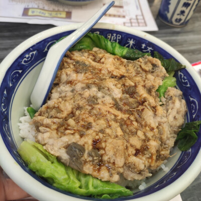 梅菜肉饼饭