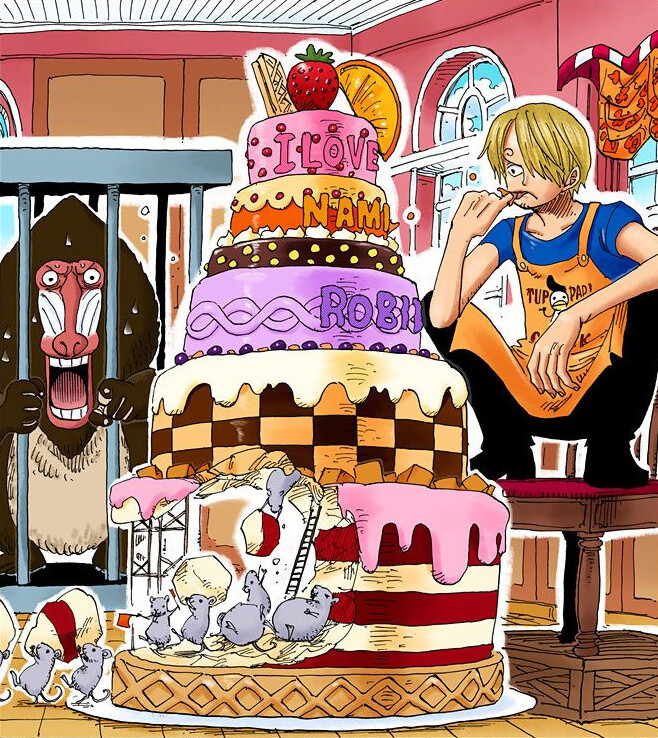 【海贼王】—山治扉页篇。