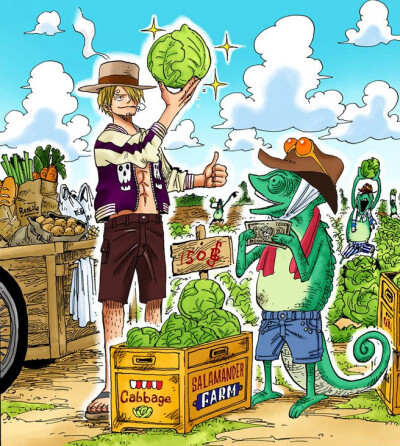 【海贼王】—山治扉页篇。