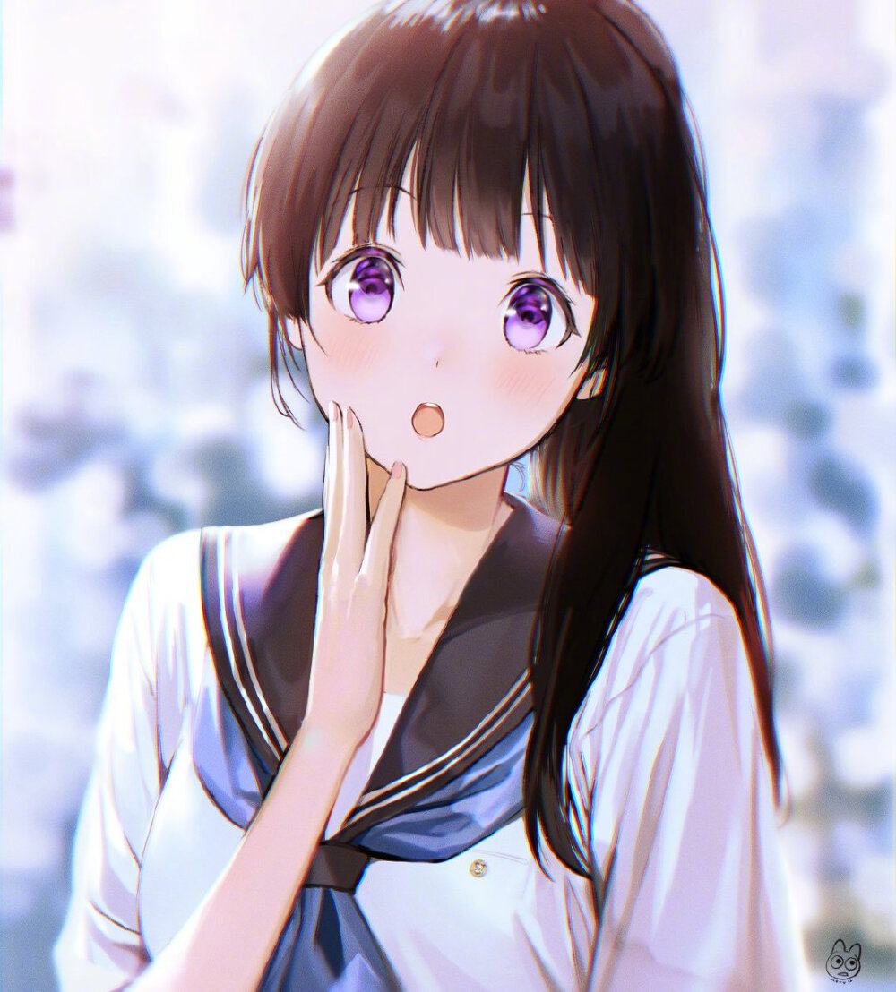 冰菓
千反田世界第一可爱呜呜