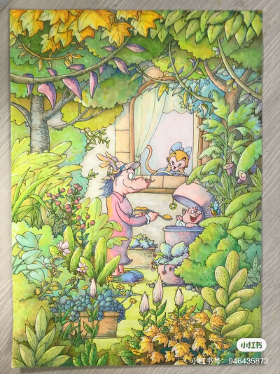 小红书 马克笔画 侵可删