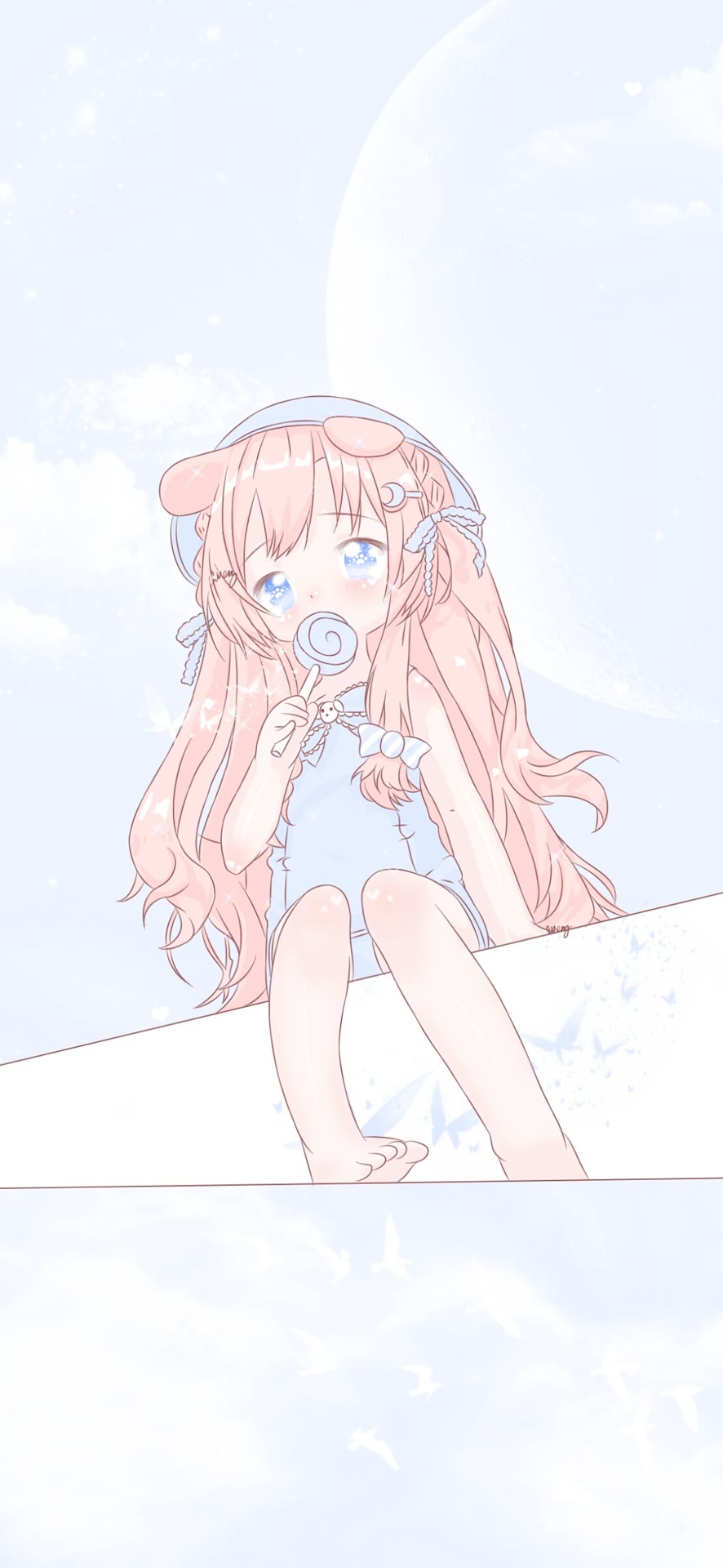 手绘可爱背景图