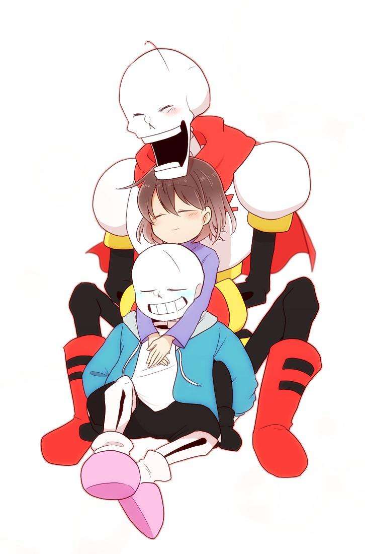 ［传说之下undertale］papyrus frisk sans