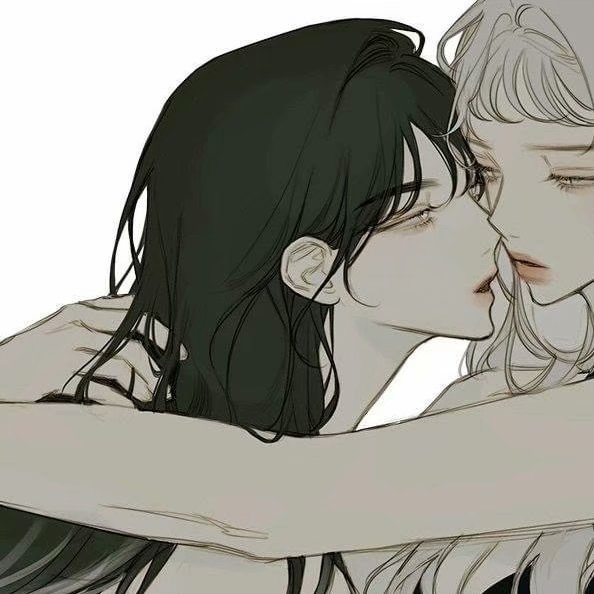 #动漫百合情头
超爱这个画师太太的，画风太赞了