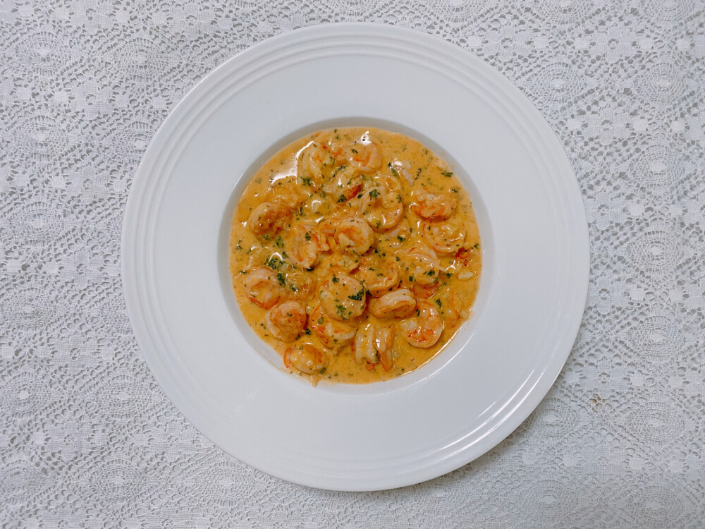 奶油蒜香黄油虾