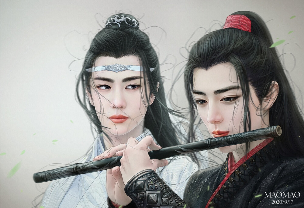 WB画师是maonao爱花卷