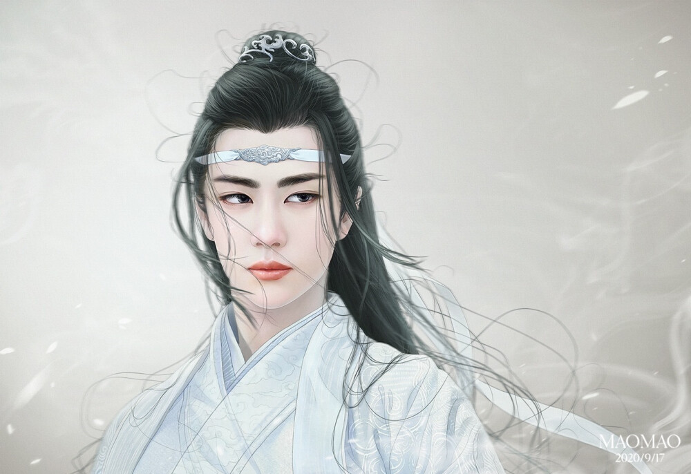 WB画师是maonao爱花卷