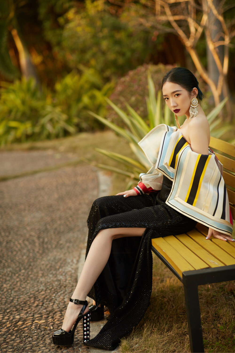 孟美岐 #孟美岐流苏大耳环