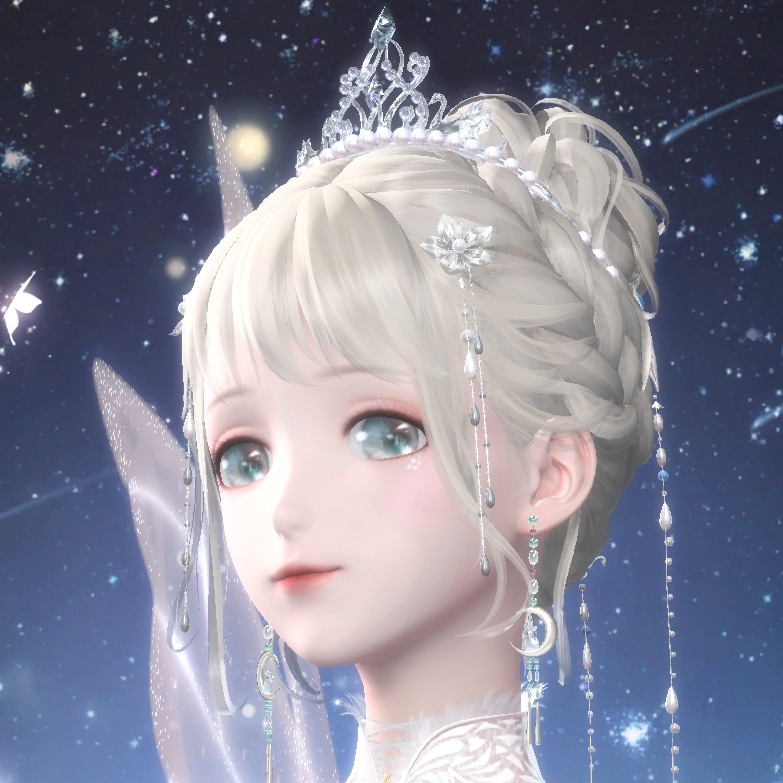 【闪暖】精灵仙女头像
僵尸滤镜（卡出来的）+光照左侧身+动作+美易软件里加点美化=就能出这样的效果
背景随便吖！
因为这是自己制作的，各位可自取，如果大家想要怎么样的头像，欢迎留言！
【月梦Dream】
