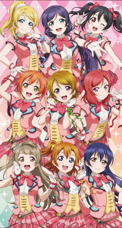 Love Live! School Idol Project—Love Live!Sunshine!!—Love Live!虹ヶ咲学園スクールアイドル同好会—九人壁纸