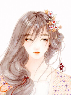 我见青山多妩媚，料青山见我应如是。 ​​​

画师：_白岫