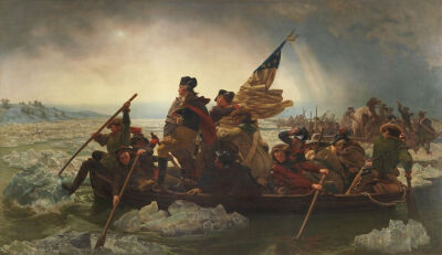 罗伊茨《华盛顿横渡特拉华河》Washington Crossing the DelawareEmanuel Leutze1851