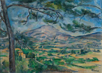 保罗 • 塞尚《圣维克多山》
Montagne Sainte VictoirePaul Cezanne1886
