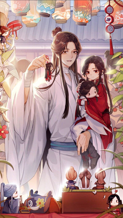 天官赐福
花城 谢怜
＃壁纸