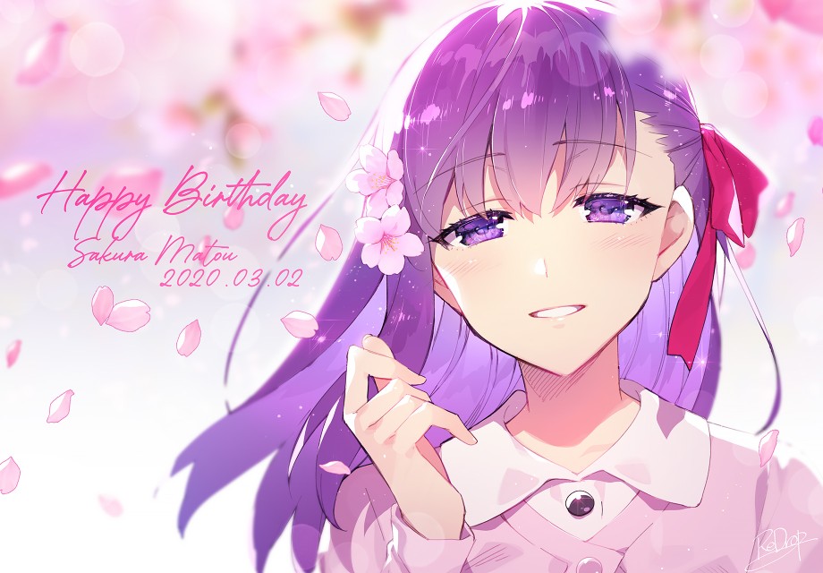 来自pixiv
作品标题：桜ちゃん誕生日（ID：79855562）
画师：ReDrop（ID：7758）