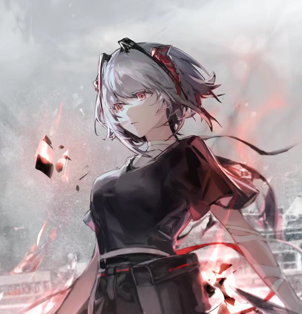 #明日方舟# W
画师：Saclia