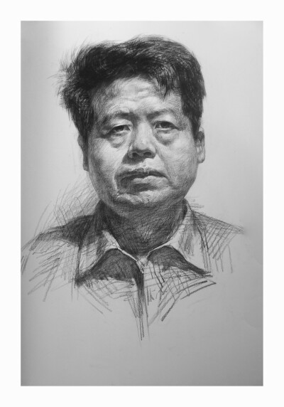 素描人物头像绘画