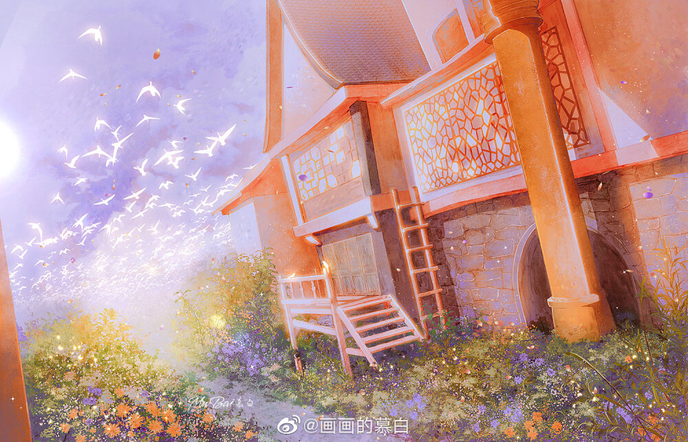 图
cr. 画画的慕白