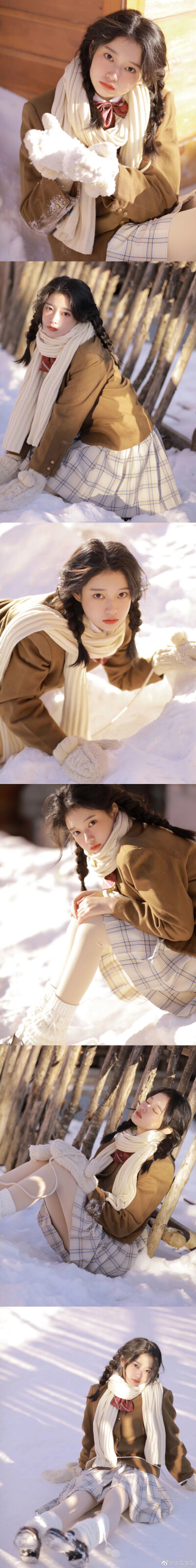 雪国来信
摄影@小岛没岛
出镜@西西里cc西 ​​​