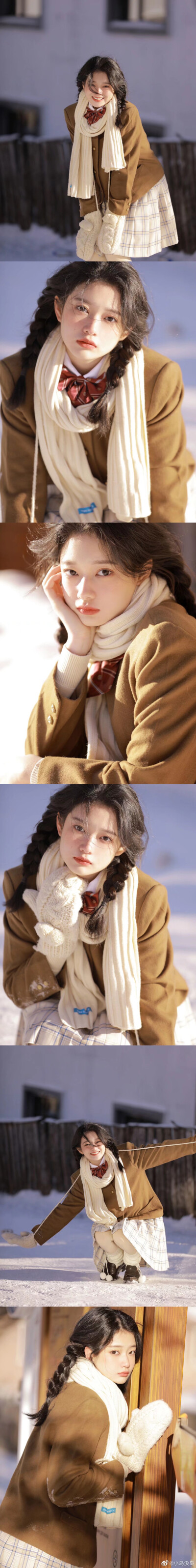 雪国来信
摄影@小岛没岛
出镜@西西里cc西 ​​​