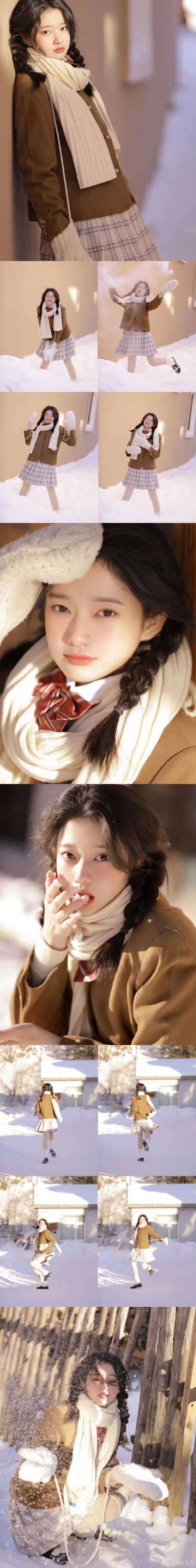 雪国来信
摄影@小岛没岛
出镜@西西里cc西 ​​​