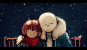 ［传说之下undertale］sans和frisk