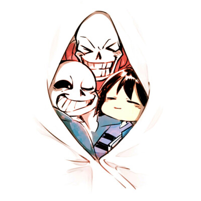 ［传说之下undertale］sans papyrus frisk