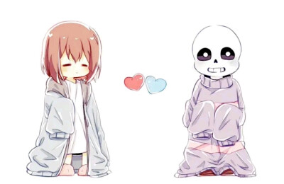 ［传说之下undertale］sans和frisk