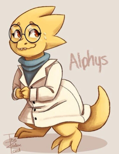 ［传说之下undertale］alphys