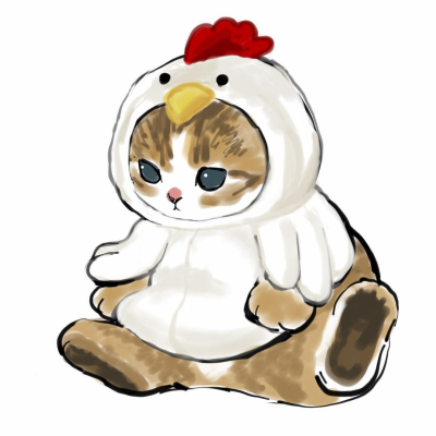  圣诞猫咪头像
