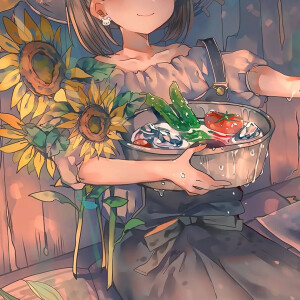 手绘 插画 二次元 动漫 复古 清新 唯美 森… - 高清图片,堆糖,美图