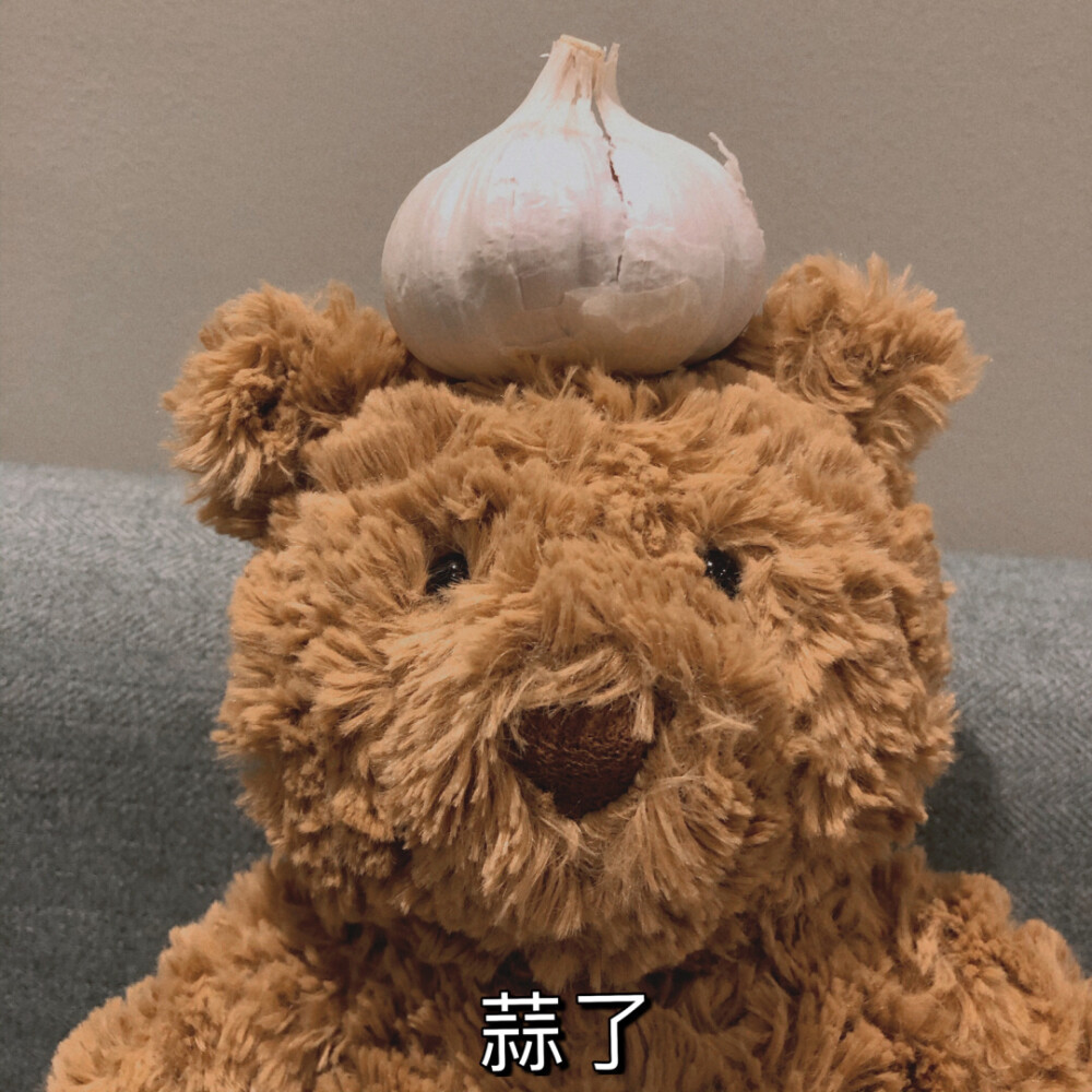 jellycat巴塞罗熊表情包