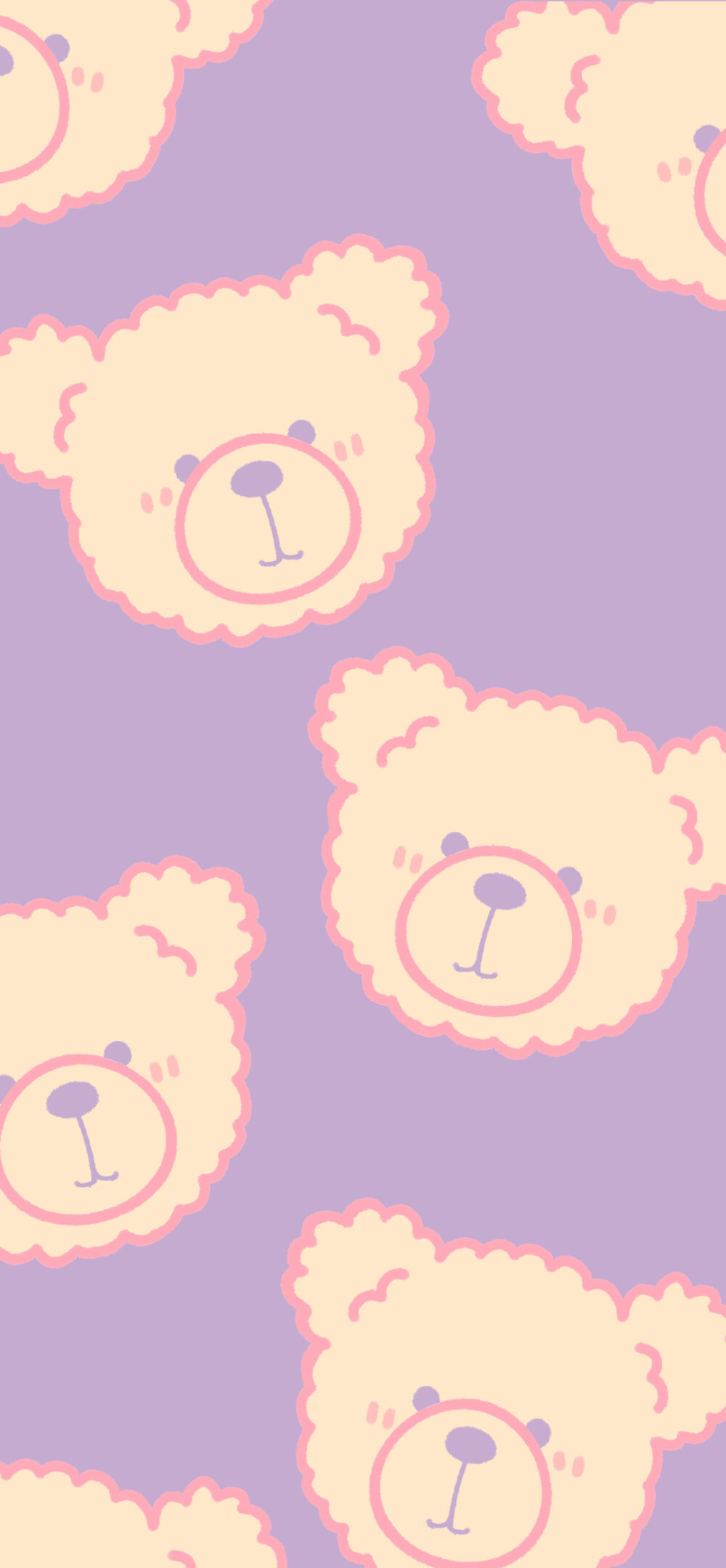  温柔紫色小熊壁纸
画师→奶油桃子k_